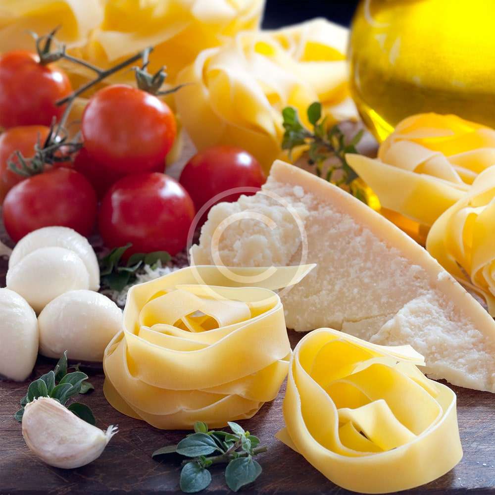 Linguine with Two-Cheese Sauce